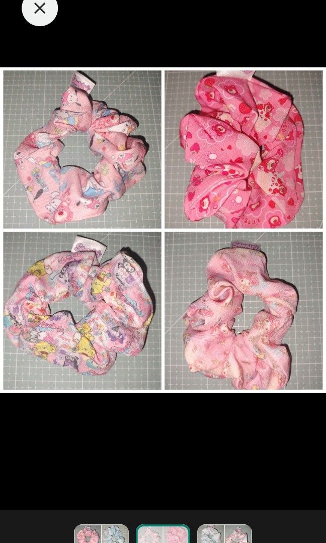 Scrunchie (Category: Hair Accessories) located in Singapore. Submitted by closetsale_8 (Listing ID 1456656711, Image 3). Description: brand new $1.2 each.