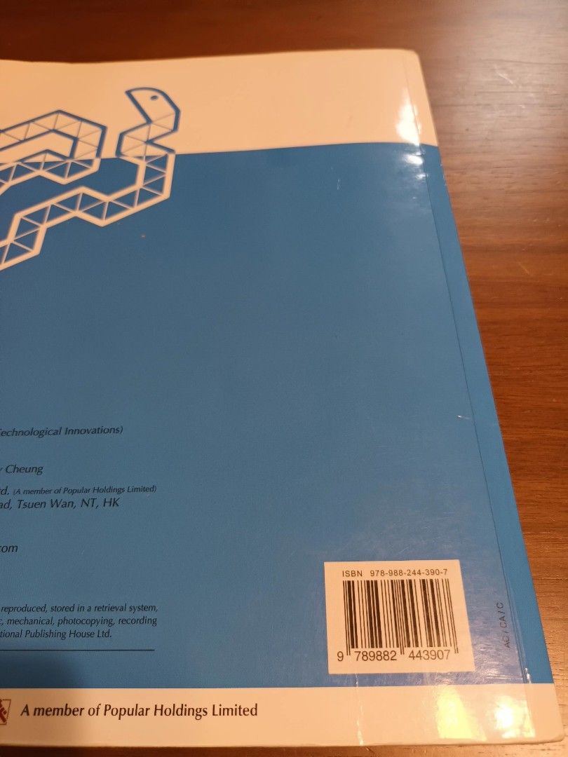 Smart ICT Python Foundation Course （分類：教科書）位於 Hong Kong。 由 fuxkoff2548 提交（商品編號 1456751795，圖片 2）。簡介： Smart ICT Python Foundation Course 99%接近全新，內部冇寫過乾淨。 $40將軍澳/銅鑼灣MTR交收。。