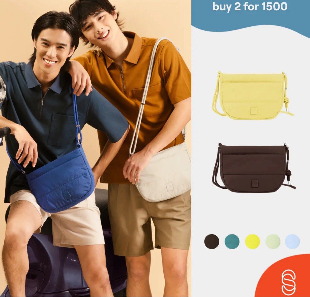 straightforward wanda sling (dark brown) (Category: Cross-body Bags) located in San Pablo. Submitted by mallowclouds (Listing ID 1456683161, Image 2). Description: - bought from their branch in greenbelt - impulse purchase haha - bought for ₱850 🏷️ straightforward wanda sling chestnut.