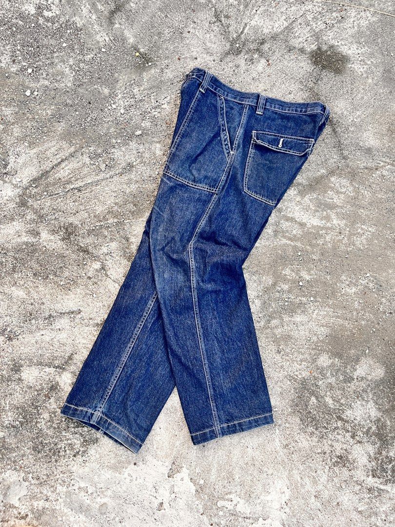 +SubReason BAKER PANTS (Category: Jeans) located in Cebu City. Submitted by maytagumpay (Listing ID 1456695331, Image 1). Description: +SubReason BAKER PANTS Size on tag: L Actual dimes: ▪️34”Waist ▪️12”Rise ▪️23”Hips ▪️12”Thigh ▪️28.5”Inseam ▪️40”Outseam ▪️8.5”Leg Opening Color rate: 9/10 Honest Issue: NONE 🍀GOOD CONDITION 🏷️: @ ₱9️⃣9️⃣9️⃣ only 🚚: @ ₱1️⃣ only DELIVERY CHARGE 🚫NO COD 🙏 I WOULD APPRECIATE IT IF YOU COULD DITCH UNREASONABLE HA