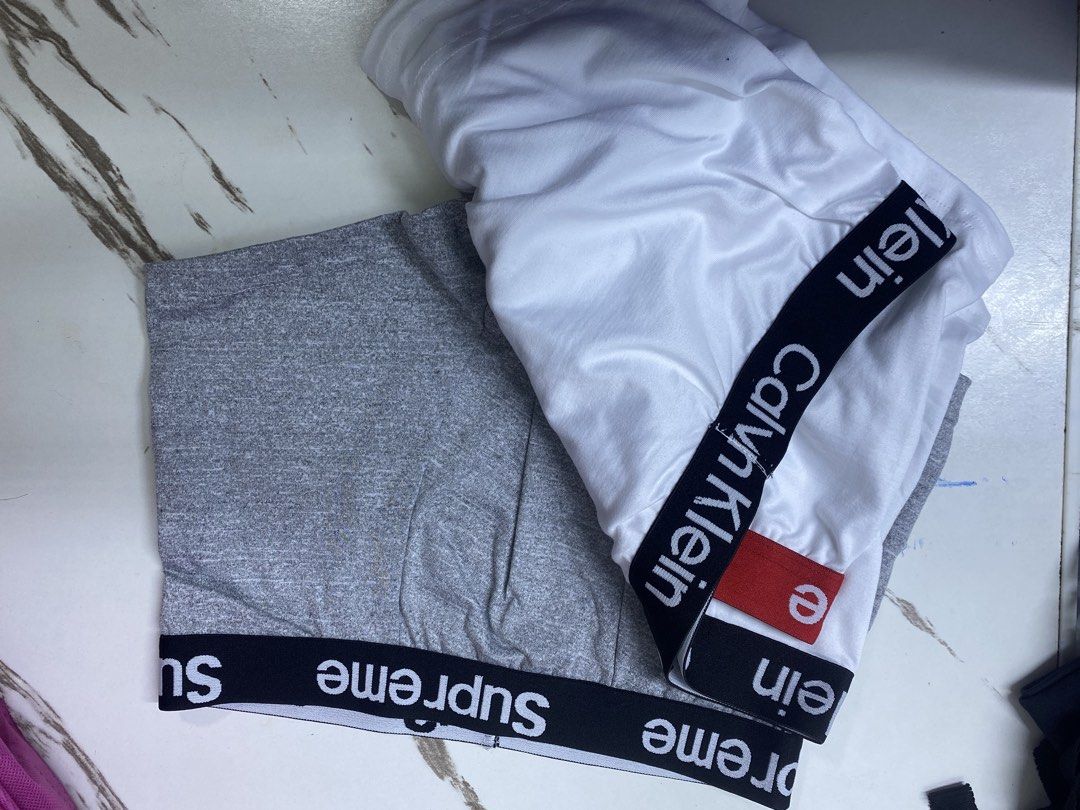 Supreme and Calvin Klein Boxer Briefs - 3 Pack (Category: Underwear) located in Manila. Submitted by priveonni385083 (Listing ID 1456734236, Image 3). Description: MALL PULLOUT!! -boxer briefs - Perfect for everyday comfort - Comfortable fit - Mix of colors available - can do mix n match can negotiate if marami bibilhin.