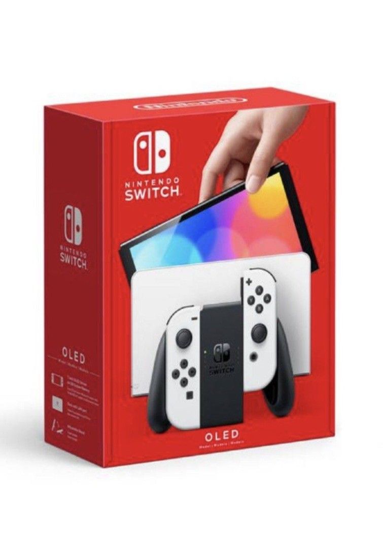 Switch oled （分類：Nintendo 任天堂）位於 Hong Kong。 由 wisdk393 提交（商品編號 1456657025，圖片 2）。簡介： 大家好呢部機個OLED屏幕真係冇得彈，色彩鮮豔，睇落去真係好舒服Joy-Con手掣都係白色，配埋主機真係好靚仔無論係喺屋企駁電視玩，定係帶出街用手提模式都一樣咁正有興趣嘅朋友快啲聯絡我啦。