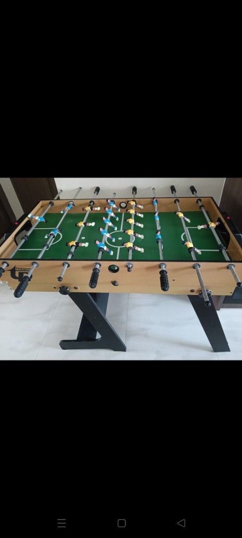 Table games (Category: Interactive Toys) located in Singapore. Submitted by dayanishhijab (Listing ID 1456620113, Image 1). Description: soccer Table table tennis Pool bowling .