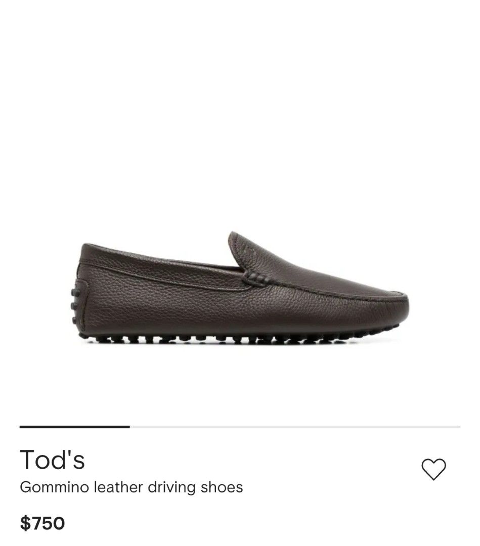 Tod's Gommino Leather Driving Shoes (Category: Loafers) located in Baguio. Submitted by ozara.06 (Listing ID 1456755414, Image 2). Description: Tod's leather driving shoes With signs of Usage but still in good condition Size 5 on tag 24 - 24.5cm Ang comfy nito 1400.