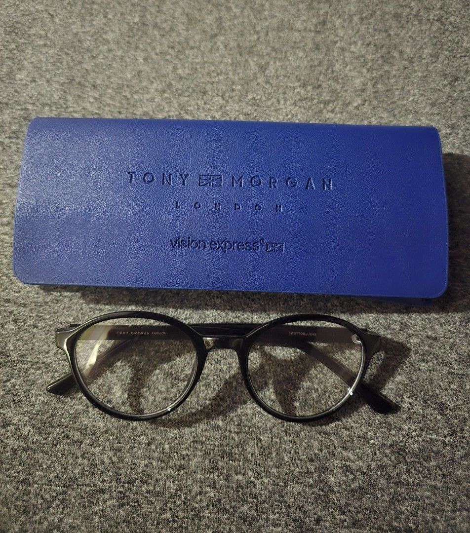 Tony Morgan Eyeglasses (Category: Sunglasses & Eyewear) located in Manila. Submitted by zdeclutter1605 (Listing ID 1456630797, Image 3). Description: Tony Morgan Otto Blue Eyeglasses 48-16-145 Brand new never been used.