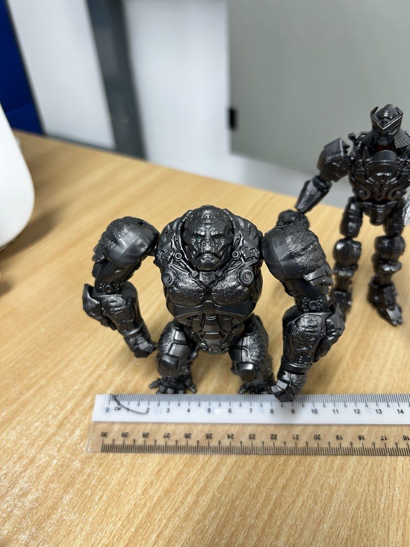 Toy (Category: Toy Figures) located in Singapore. Submitted by roytoh (Listing ID 1456680452, Image 4). Description: Gorilla and warrior toy for sale. Height about 9-10 cm and width about 4-5cm. Is stretchable with leg and arm. PVC material. Price for both!.