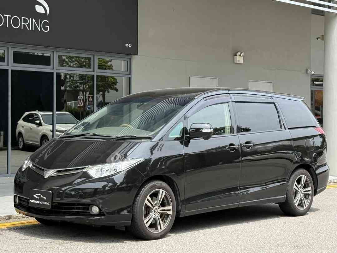 Toyota Estima 2.4 X (A) (Category: Used Cars) located in Singapore. Submitted by platinummotoringsg (Listing ID 1456685201, Image 2). Description: Interest rates from as low as 1.28%! Full loan available. Choose from bank or in-house financing! Singapore's largest pre-owned dealership with 500+ listings, we offer higher trade-in value, better approval rates, and some of the lowest interest rates in the market. 4x SGCM Premium Dealer award winner.