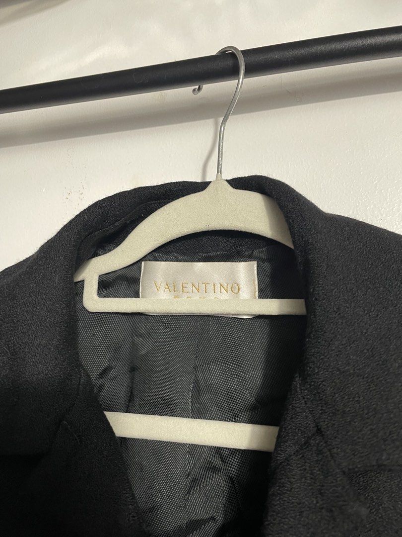 Valentino Roma S.p.a cute Blazer (Category: Luxury Apparel) located in Rizal. Submitted by akoheats (Listing ID 1456732796, Image 3). Description: Excellent Condition ✨ Size: 38 16” pit to pit 18” length 📌 Accepts layaway (up to 15 days) ❗️Check item carefully before purchasing ❗️No returns or exchanges after purchase.