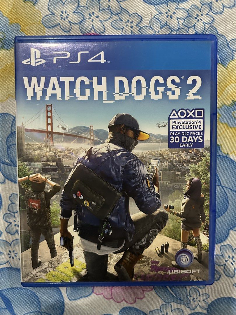 Watch Dogs 2 - PlayStation 4 (PS4) Game Pack (Category: PlayStation) located in Quezon City. Submitted by lim_karl (Listing ID 1454931652, Image 2). Description: - Watch Dogs 2 standard edition for PS4 - Watch Dogs Legion - Resistance Pack - Open-world action game - Set in San Francisco - Explore and hack through missions - Great graphics and gameplay - Includes game disc and case - Buy both games at P1200.