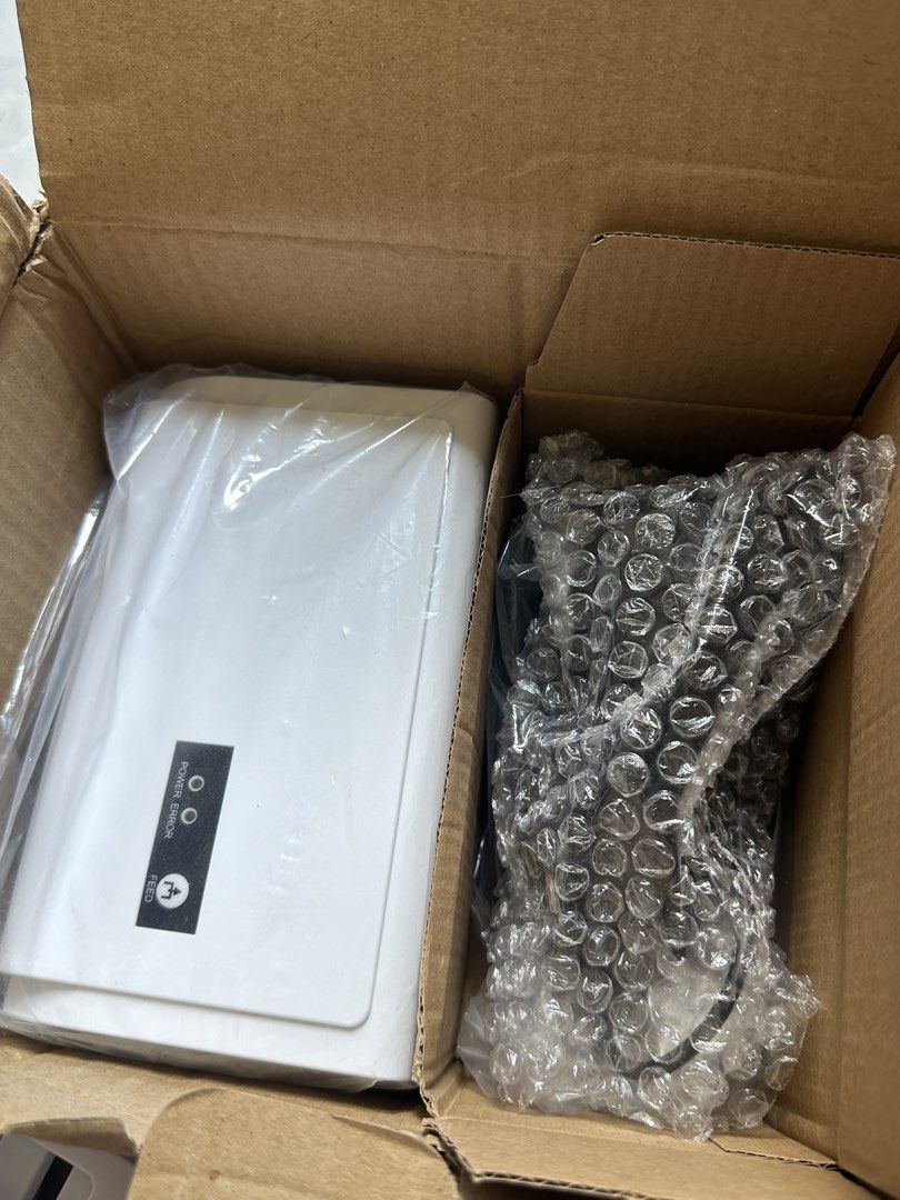Waybill printer (Category: Printers, Scanners & Copiers) located in Tamparuli. Submitted by yissa_w (Listing ID 1456606821, Image 1). Description: Airway bill printer/ Label Printer / Receipt Printer / Thermal Printer Condition : Never used I buy but never used them, suitable for bussiness owner for printing parcels sticker or etc. Original price : RM242.99 Selling Price : 200 ( open for negotiation) 🛍️ free waybill thermal sticker (1 roll) .