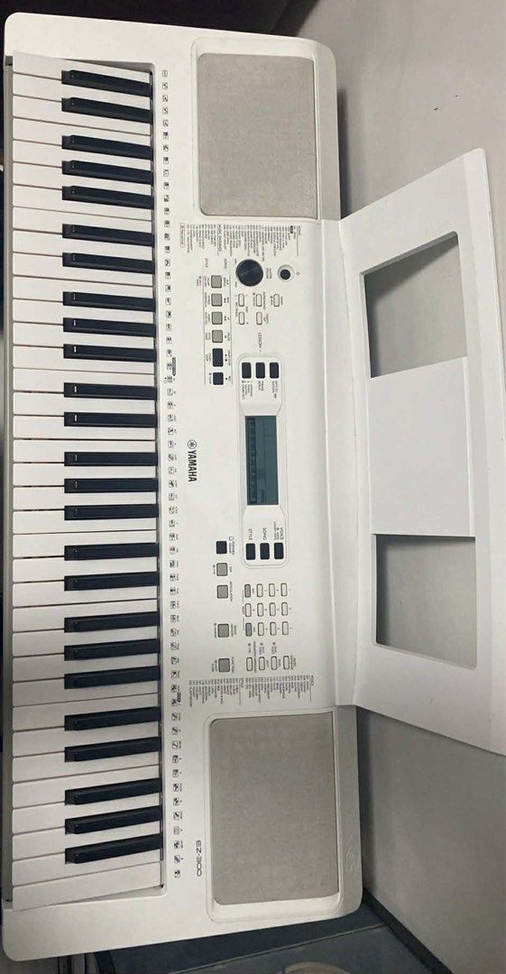 (Complete Set) Yamaha EZ-300 Portable Keyboard with Lights (Category: Musical Instruments) located in San Simon. Submitted by francis_malonzo (Listing ID 1456689722, Image 3). Description: ORIGINAL Yamaha EZ-300 portable piano keyboard 61 keys with lighted keys X-Stand, Music Rest, and Original Adapter included All keys functioning Touch Response Pick Up/Meet Up .