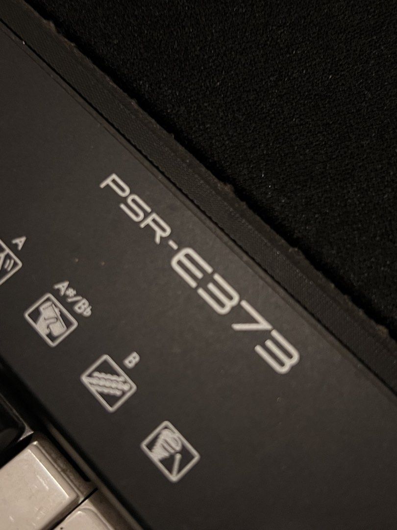 YAMAHA KEYBOARD PSR E373 WITH FREE STAND (Category: Musical Instruments) located in Manila. Submitted by truestar-9eec (Listing ID 1456675826, Image 2). Description: 622 high quality Voices with improved sampling Touch-sensitive keyboard with 48-note polyphony Brand new DSP effects and 11 Super Articulation Lite Voices 205 auto accompaniment Styles 26 Harmony types 150 Arpeggio types "Keys to Success" with other lesson functions Duo mode Easy Son