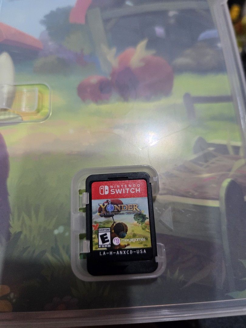 Yonder The Cloud Catcher Chronicles Nintendo Switch Game (Category: Nintendo) located in Quezon City. Submitted by mello_letgoes (Listing ID 1456746160, Image 3). Description: Yonder: The Cloud Catcher Chronicles – Nintendo Switch ₱1,000 Pre-owned physical Nintendo Switch game. • Yonder: The Cloud Catcher Chronicles • Original game cartridge + case • US / USA version • Relaxing open-world adventure with exploration, farming, crafting, fishing and