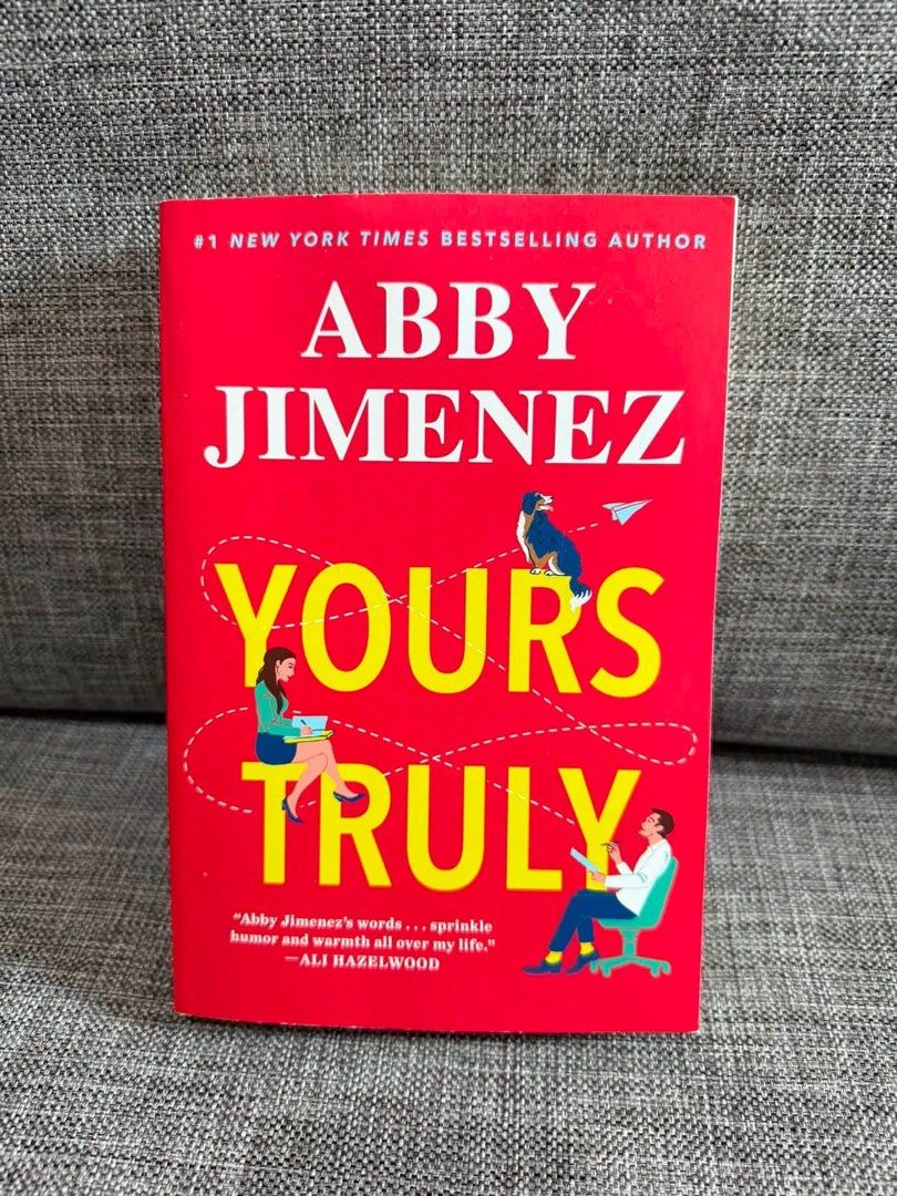 Yours Truly by Abby Jimenez (Category: Storybooks) located in Taguig. Submitted by dbrmf (Listing ID 1456737364, Image 1). Description: Location: BGC.