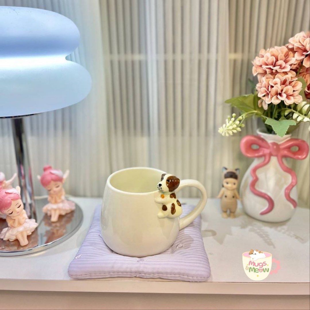 3D CERAMIC Cute Dog Mug (Category: Coffee & Tea Tableware) located in Quezon City. Submitted by mugs.meowph (Listing ID 1456843742, Image 1). Description: 🐾🐱 3D CERAMIC MUG 🐱🐾 Code: Dog🐶 🛒 PRODUCT INFORMATION: 🔴 We carefully inspect and pack all items before shipment. 🔴 All items are in good condition. Since these are mall pull outs and surplus items, please expect some items has minor crazings and paint chips that do not affect their ove