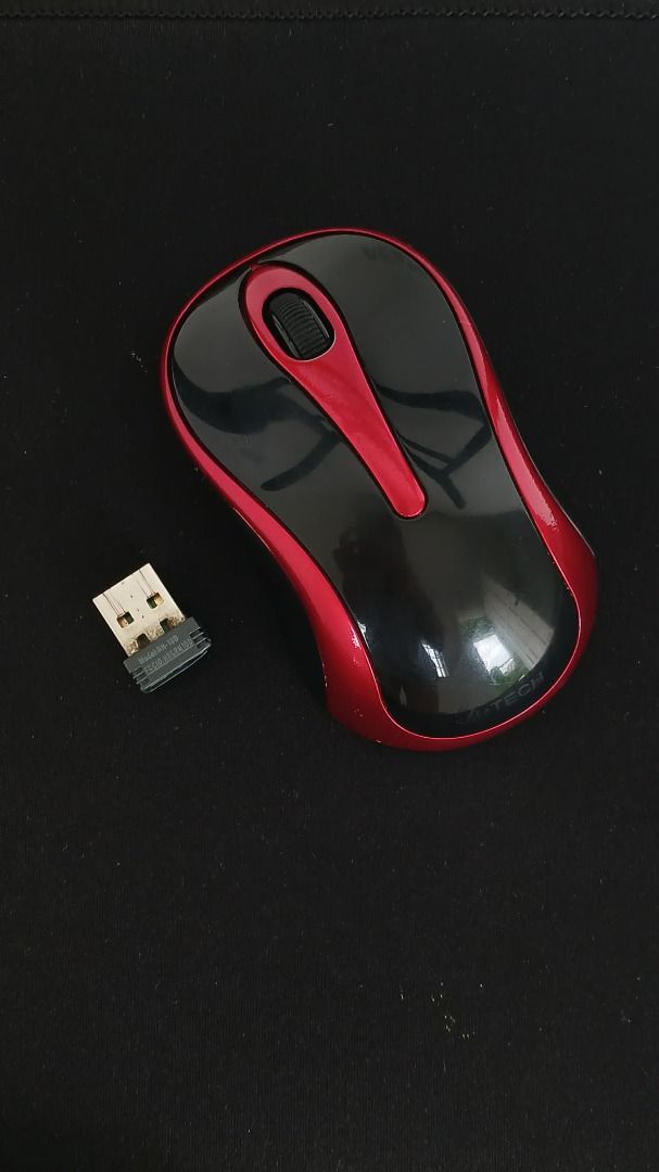 A4TECH G3-280N Wireless Mouse with USB Receiver (Category: Mouse & Mousepads) located in Makati City. Submitted by paperboundarchive (Listing ID 1456927360, Image 2). Description: - 1200 DPI - 2.4GHz wireless via plug-and-leave nano USB receiver - 1 AA alkaline battery (up to 12 months battery life) - Optical / V-Track engine for smooth tracking - Auto 4-level power saving. It will be in sleep mode in 0.2s of inactivity. - Honest issue: The dongl