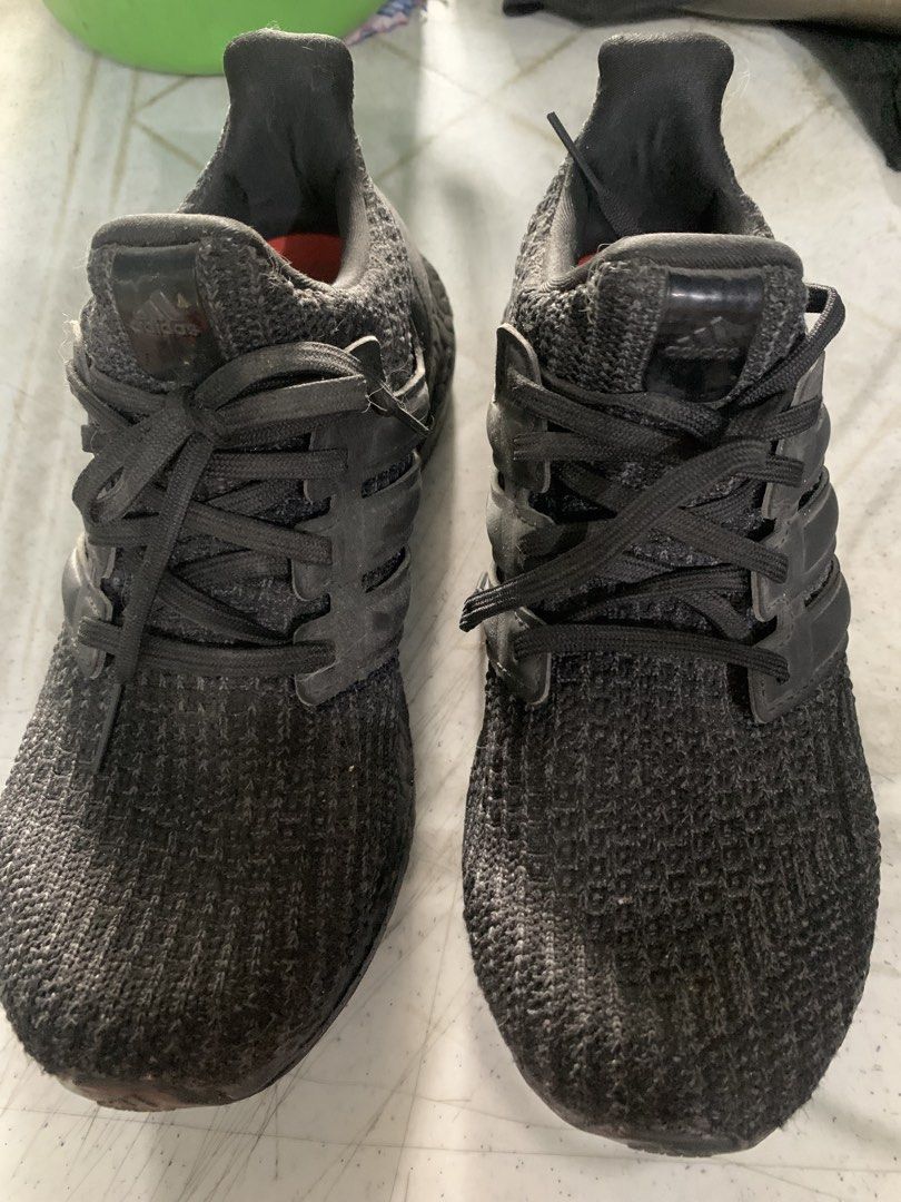 Addidas ultra boost (Category: Sneakers) located in Antipolo. Submitted by cebb888 (Listing ID 1456815659, Image 3). Description: Pre loved item for de clutter . Where is as is .. all black shoe , limited edition .. .