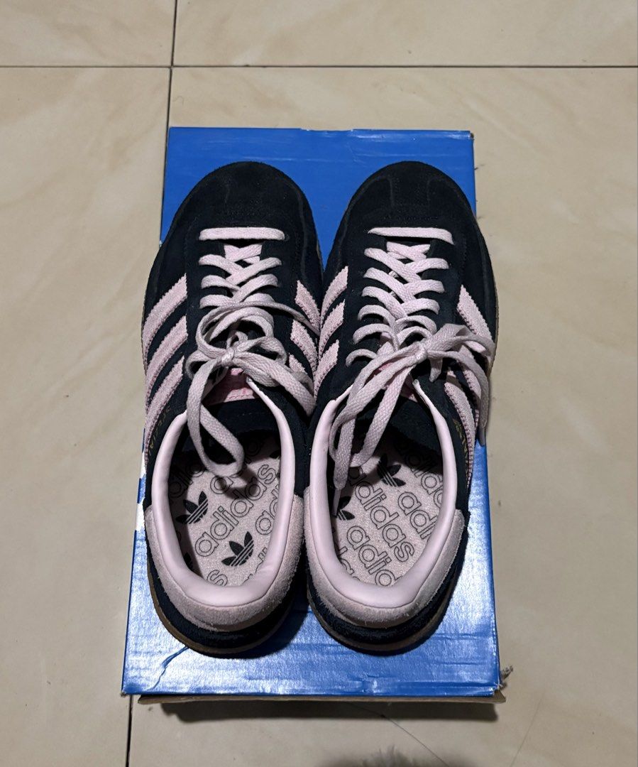 Adidas Handball Spezial (Category: Sneakers) located in Caloocan City. Submitted by shami_sawalha (Listing ID 1456807352, Image 1). Description: Adidas Handball Spezial (size 8) Details: - bought from Footlocker for around 6k - selling for less than half the price (2.5k) - used only once - RFS: decluttering Payment and Shipping: - MOP: GCash, Maya, BDO, BPI - MOD: J&T, Grab, Lalamove - Shipping care of buyer - For meetups, around QC only.
