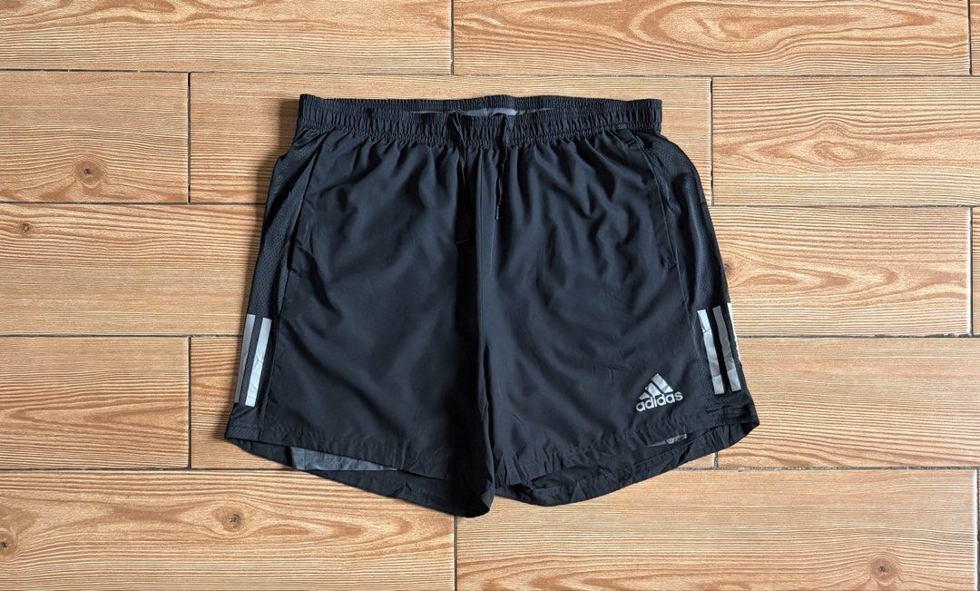ADIDAS OWN THE RUN SHORTS REFLECTORIZED PRINT (Category: Activewear) located in Makati City. Submitted by jnc__apparel (Listing ID 1456909369, Image 3). Description: 🏷️ ADIDAS OWN THE RUN SHORTS REFLECTORIZED PRINT 📌 Waist: 32-36 📌 Length: 15.5 📌 Size: L-XL for men 📌 Condition: Like new 📌 Color rate: 10/10 📌 Issue: None ✅ Washed and ready to wear.