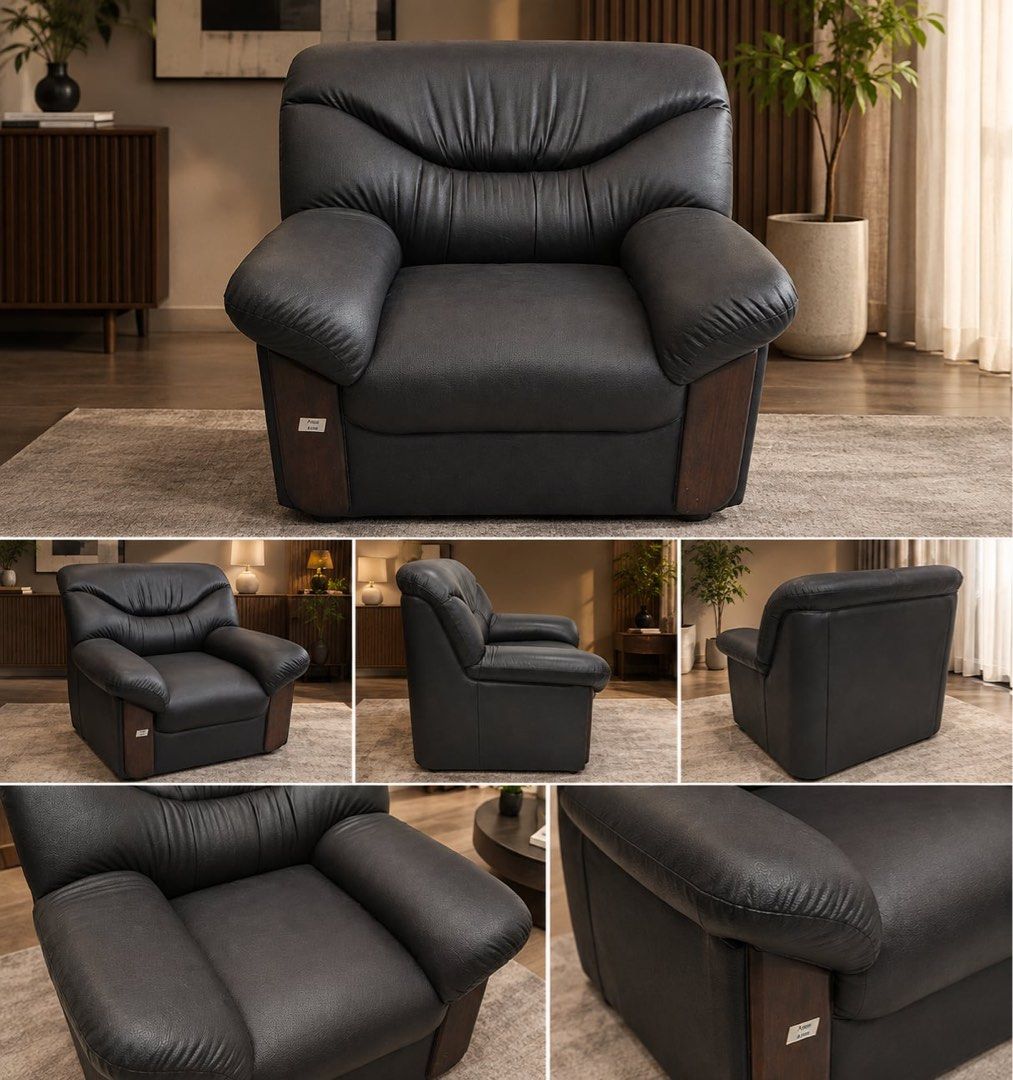 AICO japanese solo sofa (Category: Chairs) located in Lucena. Submitted by samwl05 (Listing ID 1456927554, Image 2). Description: - like brand new - just finished being professionally refurbished - FREE shipping if around lucena city & lopez quezon province.