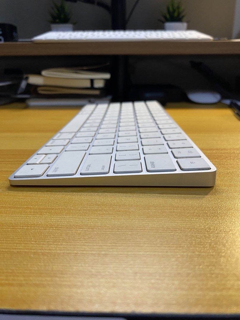 Apple Magic Keyboard A1644 Bluetooth – with Spacebar Issue but otherwise Excellent Condition (Category: Computer Keyboard) located in Pasig City. Submitted by fountainpenmd (Listing ID 1456824764, Image 2). Description: Ongoing major decluttering, and letting go of this original Apple Magic Keyboard that needs repair. ✨ Apple Magic Keyboard A1644 • Original Apple Bluetooth keyboard • Rechargeable battery — currently holding charge well • Bluetoot