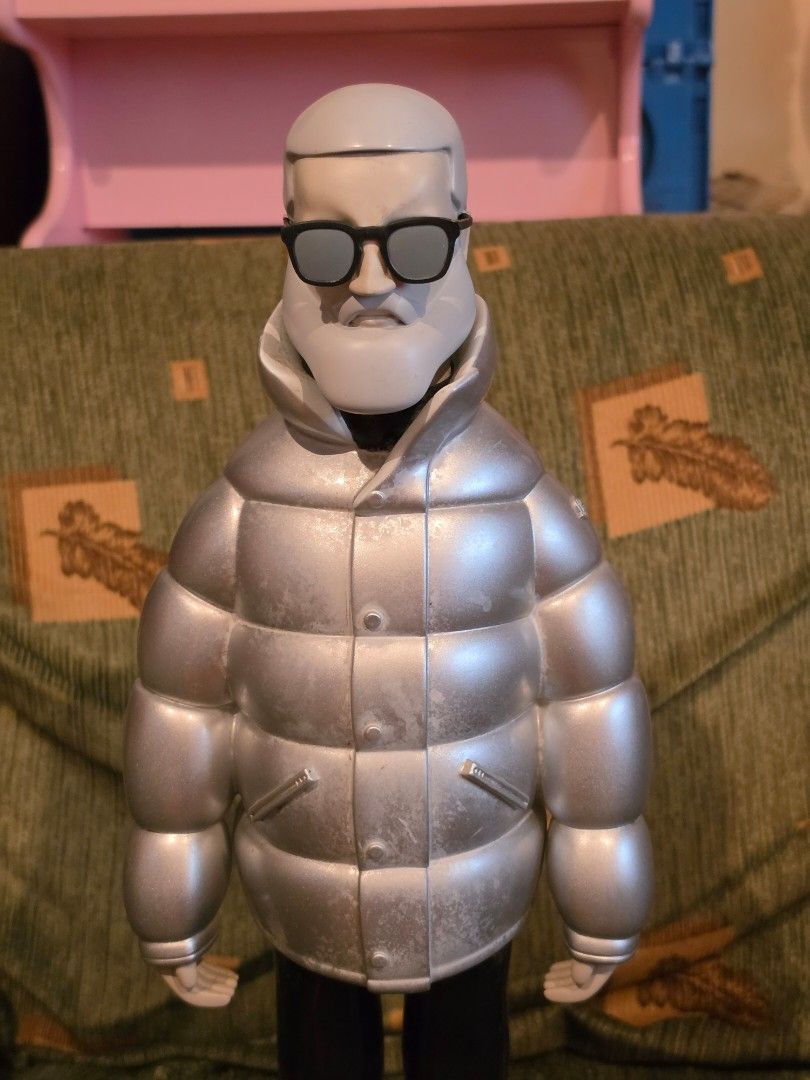 Art toy Moncler (Category: Plushies & Soft Toys) located in Baguio. Submitted by shellcollector (Listing ID 1456900169, Image 2). Description: Art toy Moncler 19 inches tall 2800 Pesos Baguio shipping.