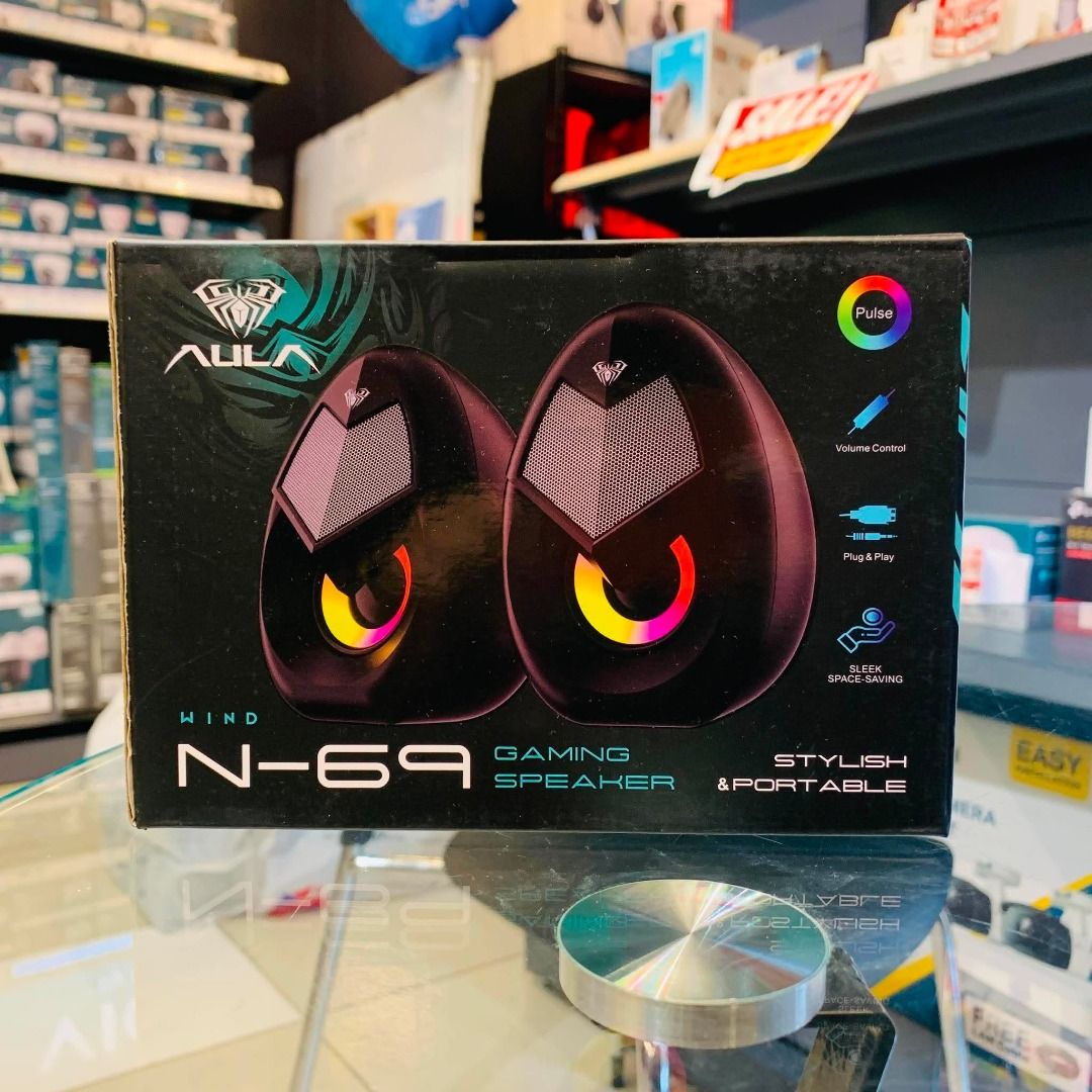 Aula N-69 Wind Desktop 2.0 Speaker (Category: Soundbars, Speakers & Amplifiers) located in Makati City. Submitted by gogadgetsmakati (Listing ID 1456882892, Image 1). Description: .