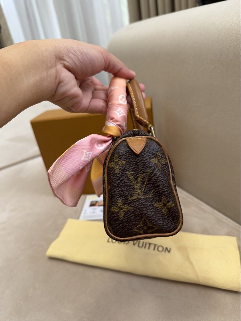 Authentic Louis Vuitton Nano Speedy (Category: Luxury Bags & Wallets) located in Manila. Submitted by maria_2326 (Listing ID 1444207828, Image 3). Description: Louis Vuitton Nano Speedy Hard to find Guarantee Authentic Please manage your expectation as this is a vintage bag Inclusions: Certificate of Authentication Free Twilly Provided Box&Dust Bag Provided Sling NO TO LOWBALLERS 👎🏻 Location: Manila/QC.