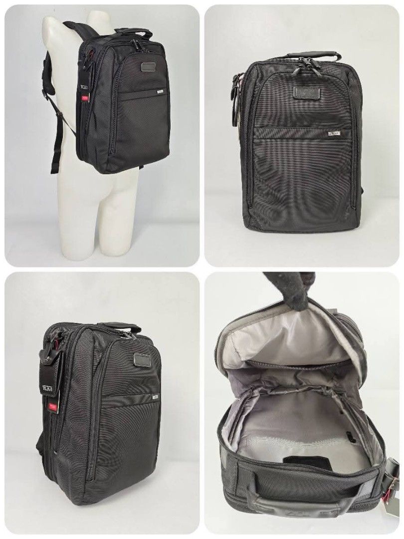 Authentic Tumi Alpha Medium 15" Expandable Backpack (Category: Backpacks) located in Quezon City. Submitted by hollowwillow (Listing ID 1456837030, Image 1). Description: - Authentic and brand new - Alpha Medium 15" Expandable Backpack.