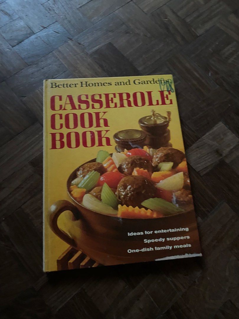 Better Homes and Gardens Casserole Cook Book (Category: Cookware & Accessories) located in Cainta. Submitted by narraveranda (Listing ID 1456870513, Image 1). Description: .