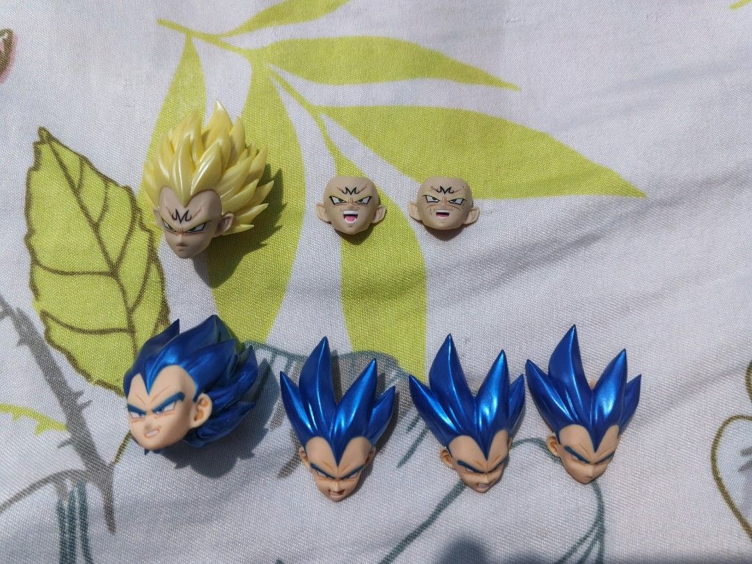BH and Dfit vegeta headsculpt (Category: Figurines & Statues) located in Paranaque City. Submitted by supotchi (Listing ID 1456927283, Image 1). Description: BHT Vegeta head 500 Dfit deep blue vegeta head 900.