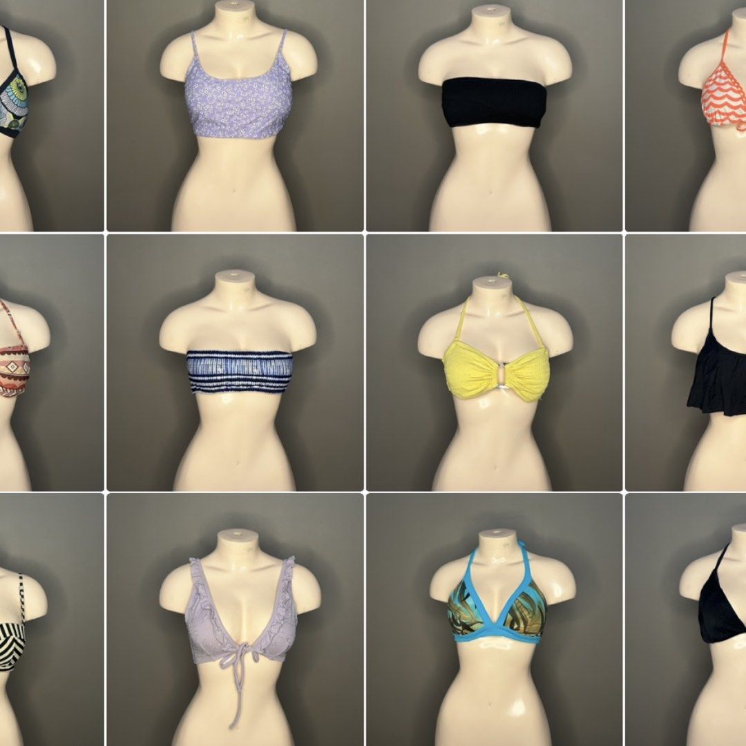 Bikini Tops P1 (Category: Bikinis & Swimsuits) located in Pili. Submitted by thingsilovedd (Listing ID 1456872316, Image 1). Description: Please see pics for details. All items ₱95 each! Buy more, more discount:)) .