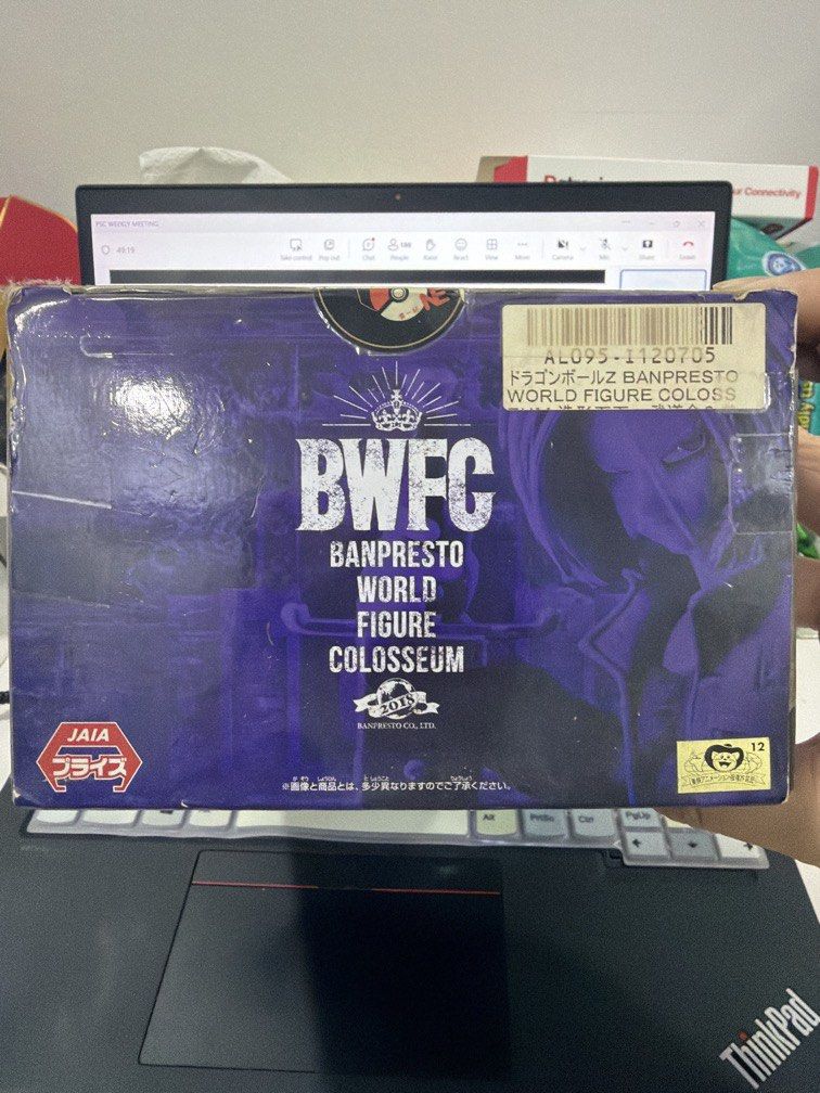 BWFC TRUNKS (Category: Designer & Blind Box Toys) located in Georgetown. Submitted by zac911 (Listing ID 1456857765, Image 2). Description: Box condition not in 100% good condition. Never open for display .