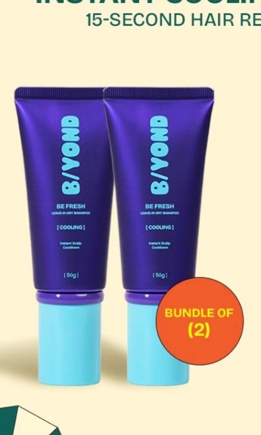 B/yond dry shampoo 2pcs (Pasig Greenpark) (Category: Bath) located in Pasig City. Submitted by irishlotosayat (Listing ID 1455432218, Image 1). Description: B/yond dry shampoo 2pcs (Pasig Greenpark) instant cooling plus shipping fee.