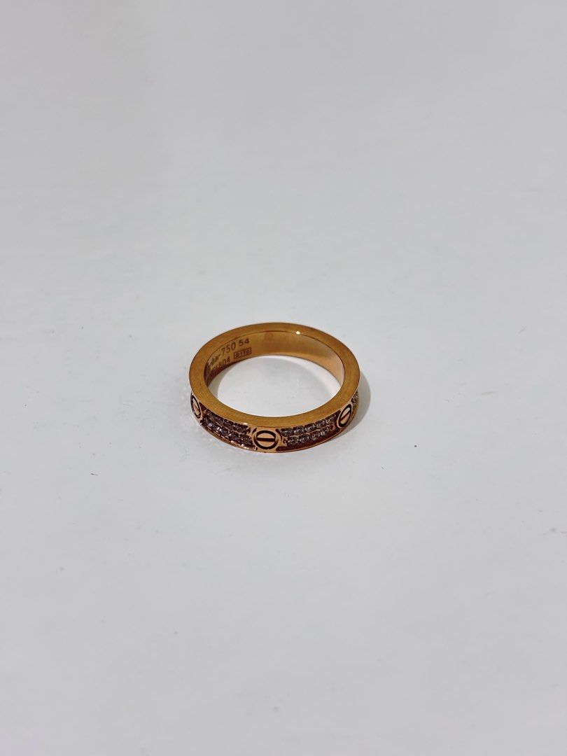 Cartier love ring rose gold size 7 (Category: Luxury Accessories) located in Dagupan City. Submitted by raregrail.co (Listing ID 1456924526, Image 1). Description: .