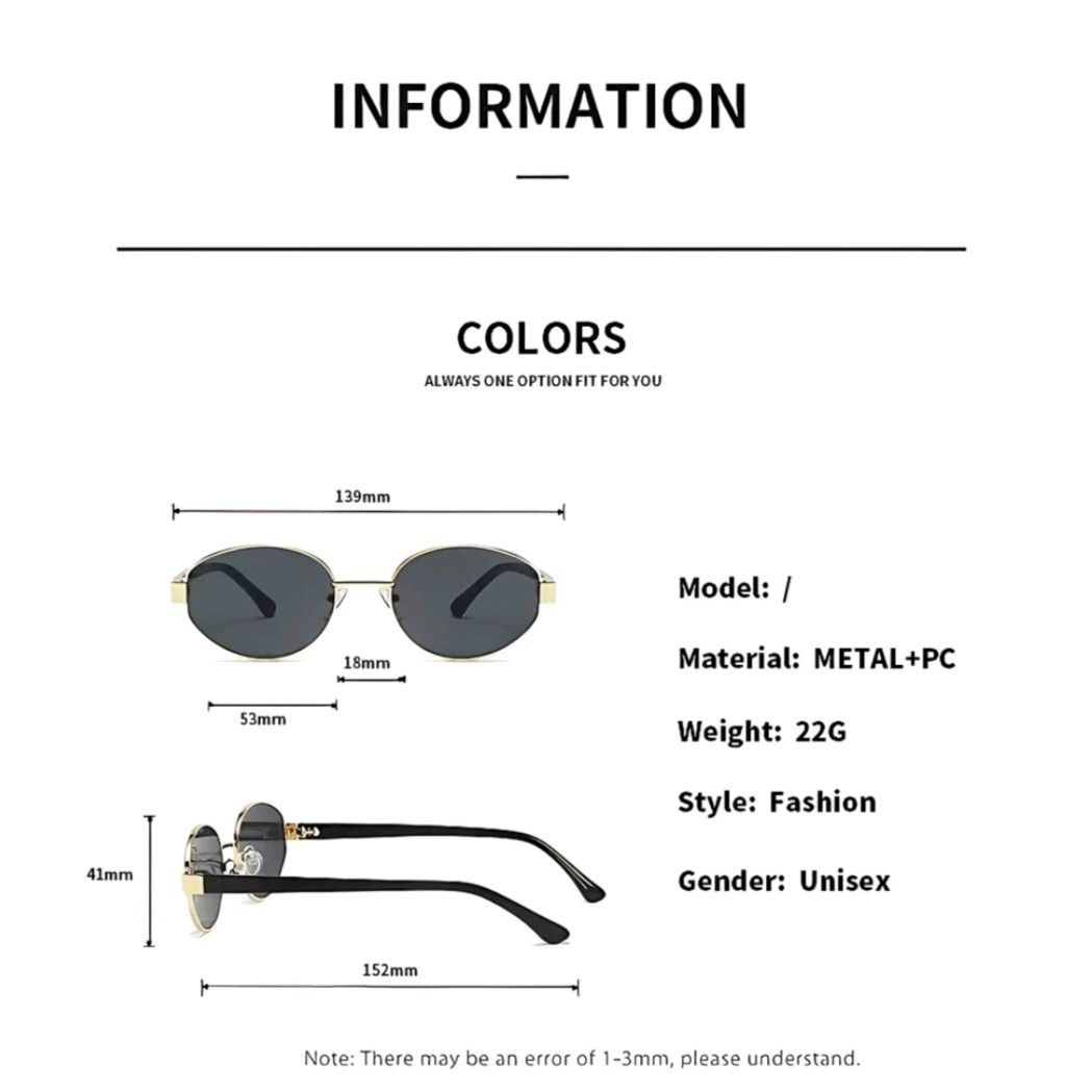 Cateye semi-Round Sunglasses with Gold Frame (Category: Sunglasses & Eyewear) located in Cavite. Submitted by alejm_ (Listing ID 1456259543, Image 2). Description: - Cateye semi-Round tinted lwns - Gold frame - Dark lenses - Includes cleaning cloth comes with: slim case, microfiber cloth MOD: LBC only. SDD can be availed as long as I will be the one to book.SF/DF to be shouldered by buyer MOP: Gcash.