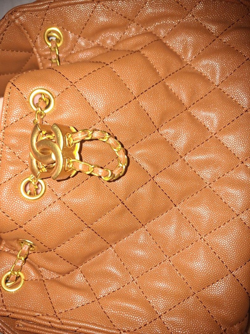 CC 25 Small in Caramel (Category: Luxury Bags & Wallets) located in San Fernando. Submitted by casie0625 (Listing ID 1456936746, Image 3). Description: - Chanel 25 in small - Rare color - Classic piece for any collector - No flaws with dust bag RFS: I dont use it that much sayang siya.