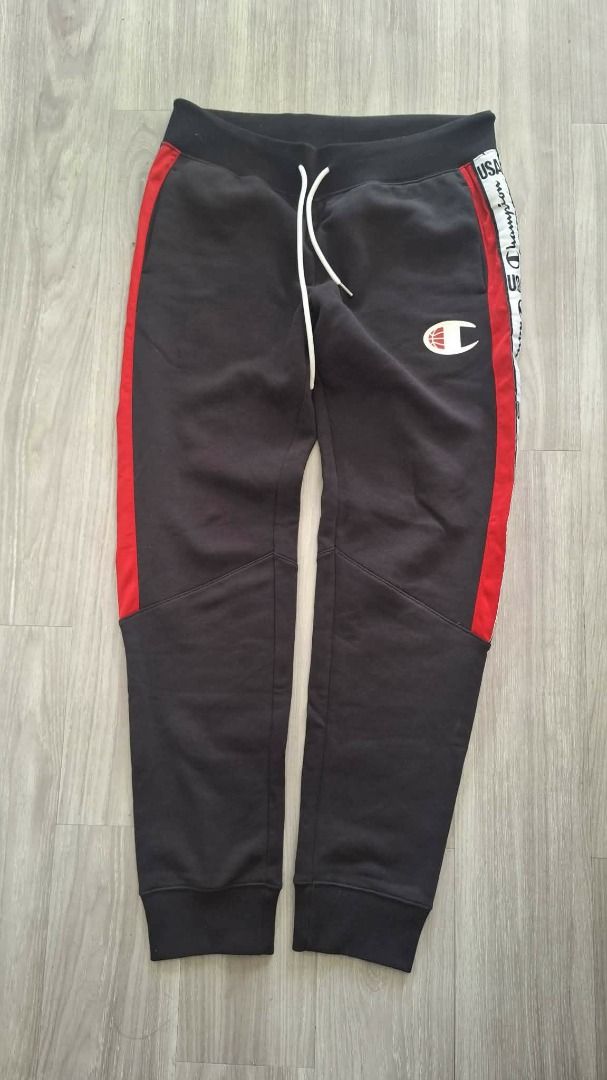Champion USA Script Logo Pants (Category: Joggers) located in Caloocan City. Submitted by archive404 (Listing ID 1456828393, Image 1). Description: Champion USA Script Logo Pants W - adjustable L - 40.5 Large on Tag Condition: Excellent No Issue 🏷️ 450 + sf.