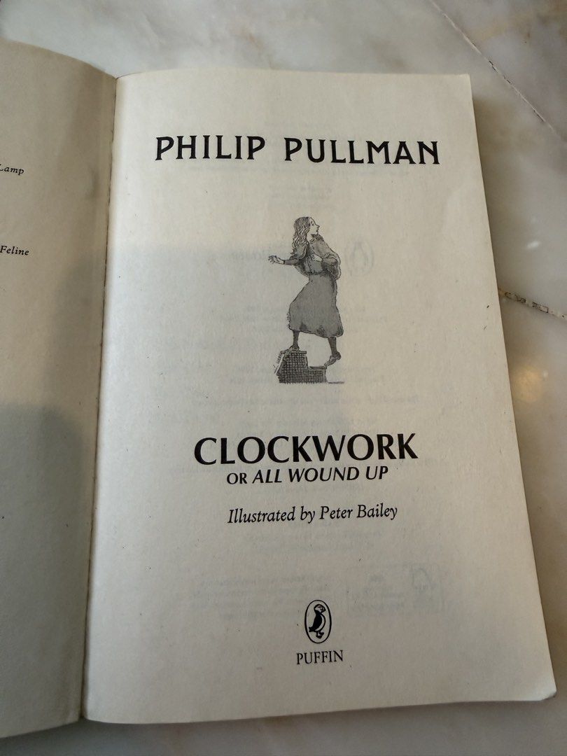 Clockwork by Phillip Pullman (Category: Storybooks) located in Ipoh. Submitted by hannystarr (Listing ID 1456834335, Image 2). Description: Compulsory reader for Y6 In mint condition. New book cost RM52.