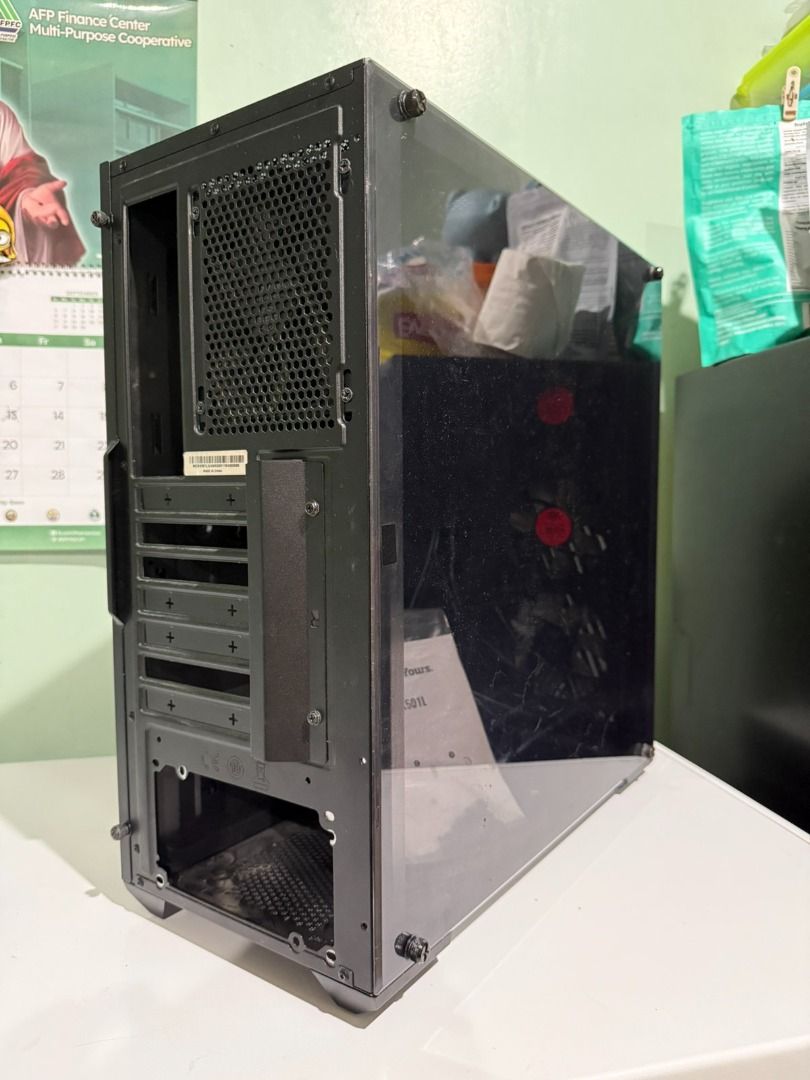 COOLER MASTER MASTERBOX K501L CPU CASE – RED LED (Category: Computer Parts) located in Caloocan City. Submitted by marjealor92779 (Listing ID 1456853748, Image 2). Description: MAGBASA KA MUNA! FOR SALE ONLY! COOLER MASTER MASTERBOX K501L CPU CASE – RED LED ⚠️ Condition: Used but in excellent working condition! Pwede sa maselan. Pag sobrang maselan, bumili ka ng bago. 📦 INCLUSIONS: ✅ Complete screws ✅ Original manual ✅ Stock fan included ✅ FREE 