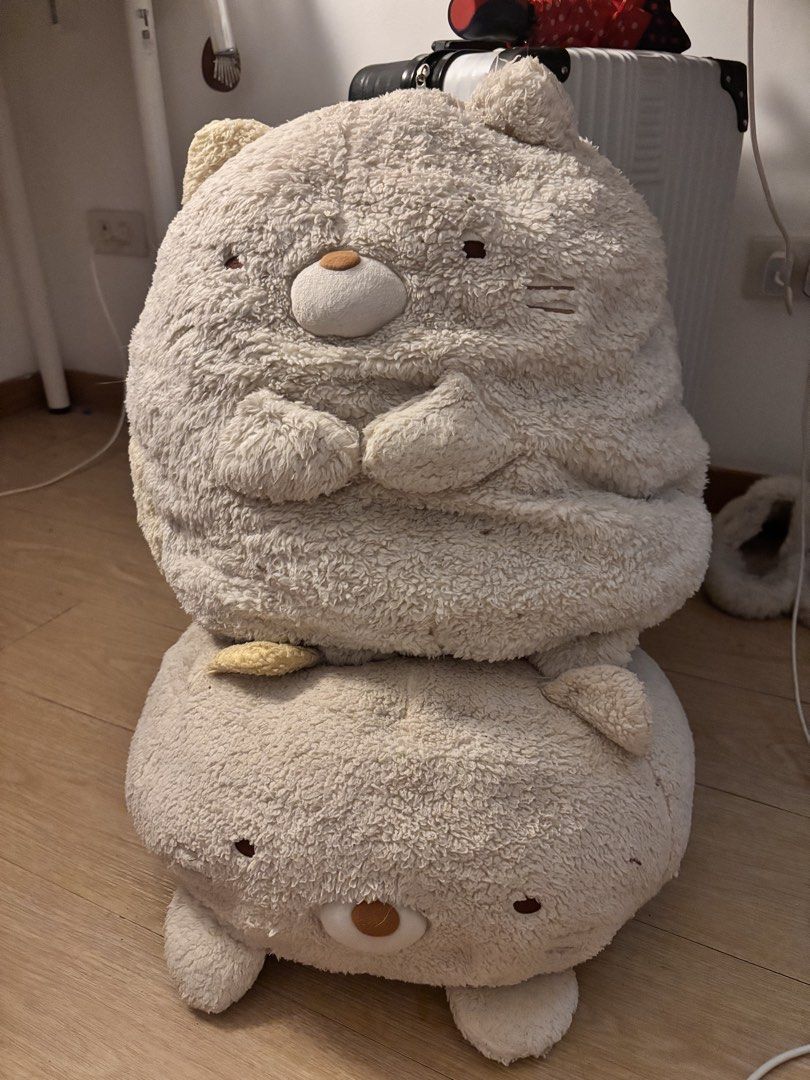 Sumikko neko plushies (Category: Plushies & Soft Toys) located in Cavite. Submitted by mikomi007 (Listing ID 1456951811, Image 1). Description: As is, Need wash Dusty due to storage 250 each 450 as a set.