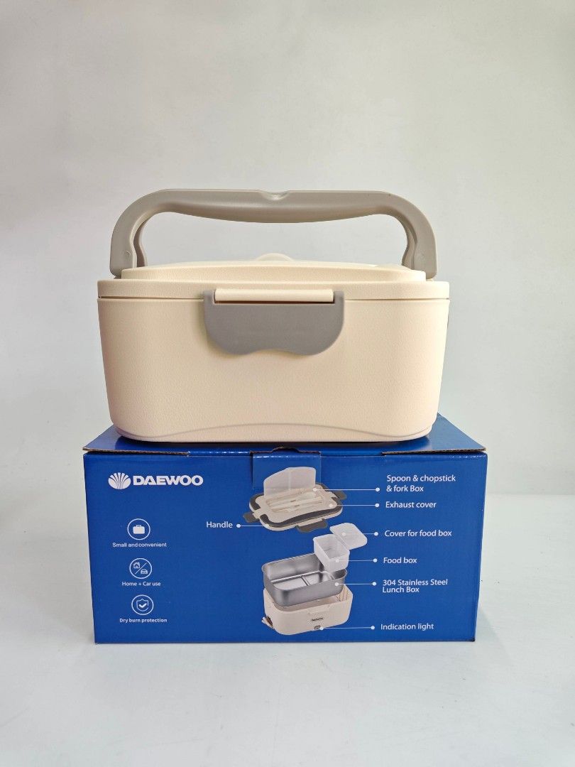 DAEWOO 1.5L Portable Electric Lunch Box (Category: Food Organization & Storage) located in Quezon City. Submitted by tanramoni (Listing ID 1456846190, Image 3). Description: .