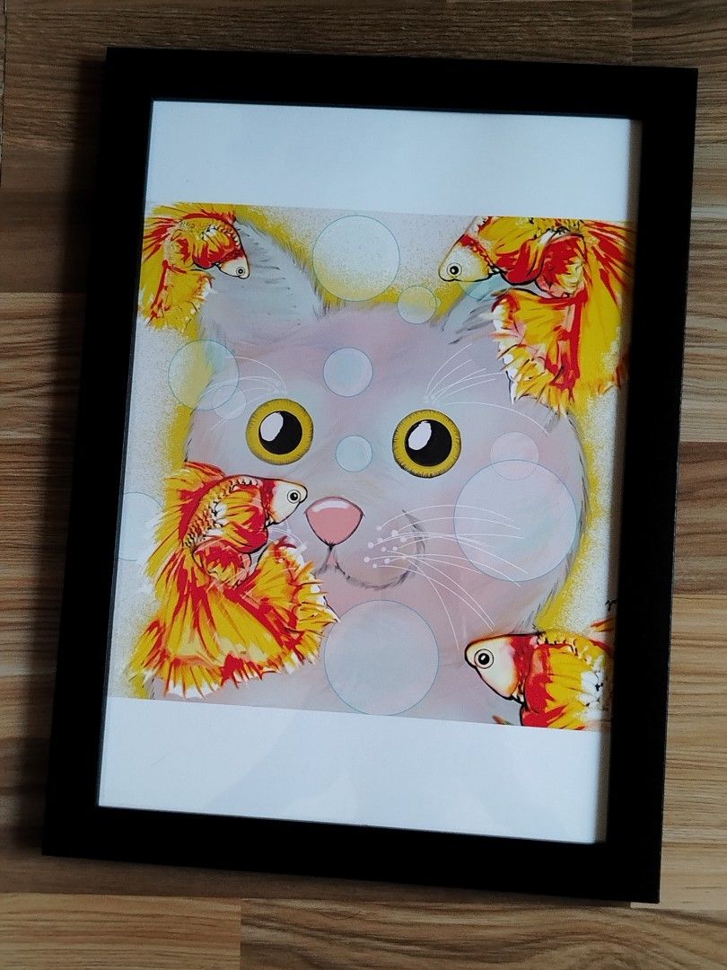 Digital Painting A4 size with Frame (Category: Art & Prints) located in Valenzuela. Submitted by athena_cypress (Listing ID 1456852364, Image 1). Description: .