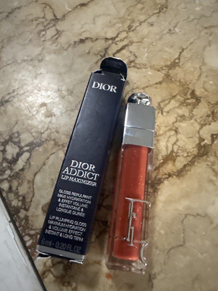 Dior Addict Lip Maximizer - Intense Brick 024 (Category: Makeup) located in Angeles City. Submitted by migs_font29 (Listing ID 1456923570, Image 1). Description: - Dior Addict Lip Maximizer - Shade: 024 Intense Brick - Lip plumping gloss - Provides maximum hydration - Delivers volume effect - Instant and long-term results - Comes in original packaging.