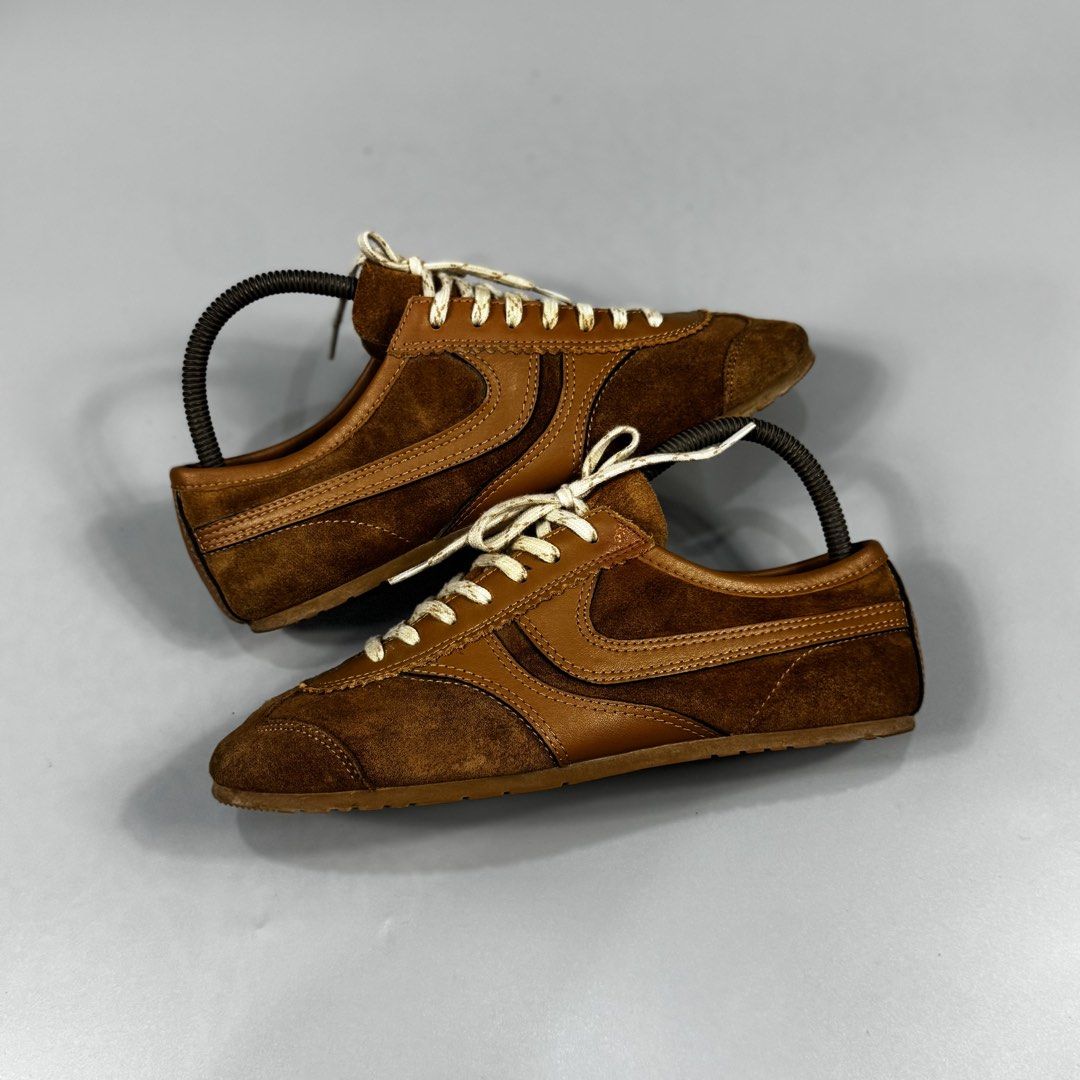 Dries Van Noten - Dustin Brown Suede - Sneakers (Category: Sneakers) located in Dasmarinas. Submitted by F_A_Q (Listing ID 1456941807, Image 1). Description: Size : - 38 EU - 24 CM - 5 UK - 6 US Men’s - 7.5-8 US Women’s 9.5/10 Overall usage No box No issue .