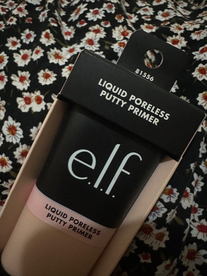 ELF Putty Primer (Category: Makeup) located in Angeles City. Submitted by iybebng (Listing ID 1456948833, Image 1). Description: For Sale: ELF primer / Unused / From USA The e.l.f. Liquid Poreless Putty Primer is a silky, lightweight liquid face primer designed to minimize the look of pores, create a smooth canvas, and grip makeup for long-lasting wear.