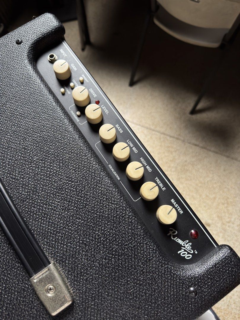 Fender Rumble 100 v3 Bass Guitar Amplifier (Category: Musical Instruments) located in San Pablo. Submitted by biyonghosea (Listing ID 1456887085, Image 3). Description: Fender Rumble 100 v3 - 17k firm 100% working, no issues Never repaired Light use, home practice only Loc: San Pablo City, Laguna. DM me..