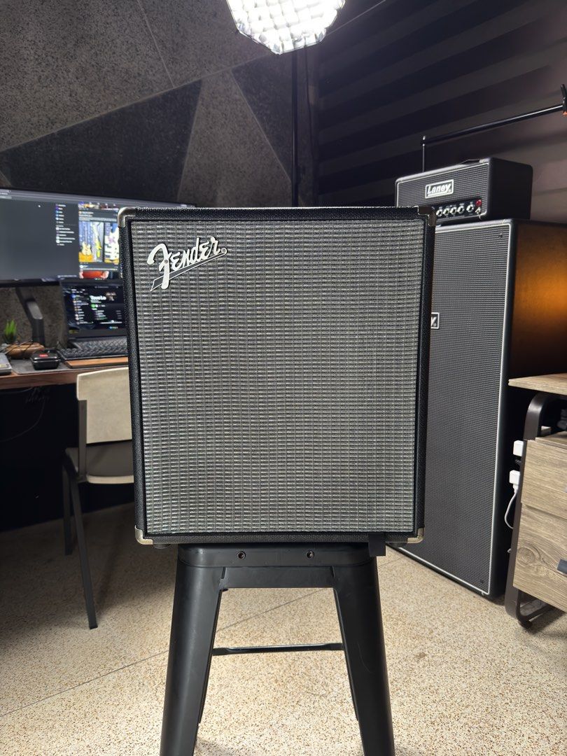 Fender Rumble 100 v3 Bass Guitar Amplifier (Category: Musical Instruments) located in San Pablo. Submitted by biyonghosea (Listing ID 1456887085, Image 1). Description: Fender Rumble 100 v3 - 17k firm 100% working, no issues Never repaired Light use, home practice only Loc: San Pablo City, Laguna. DM me..