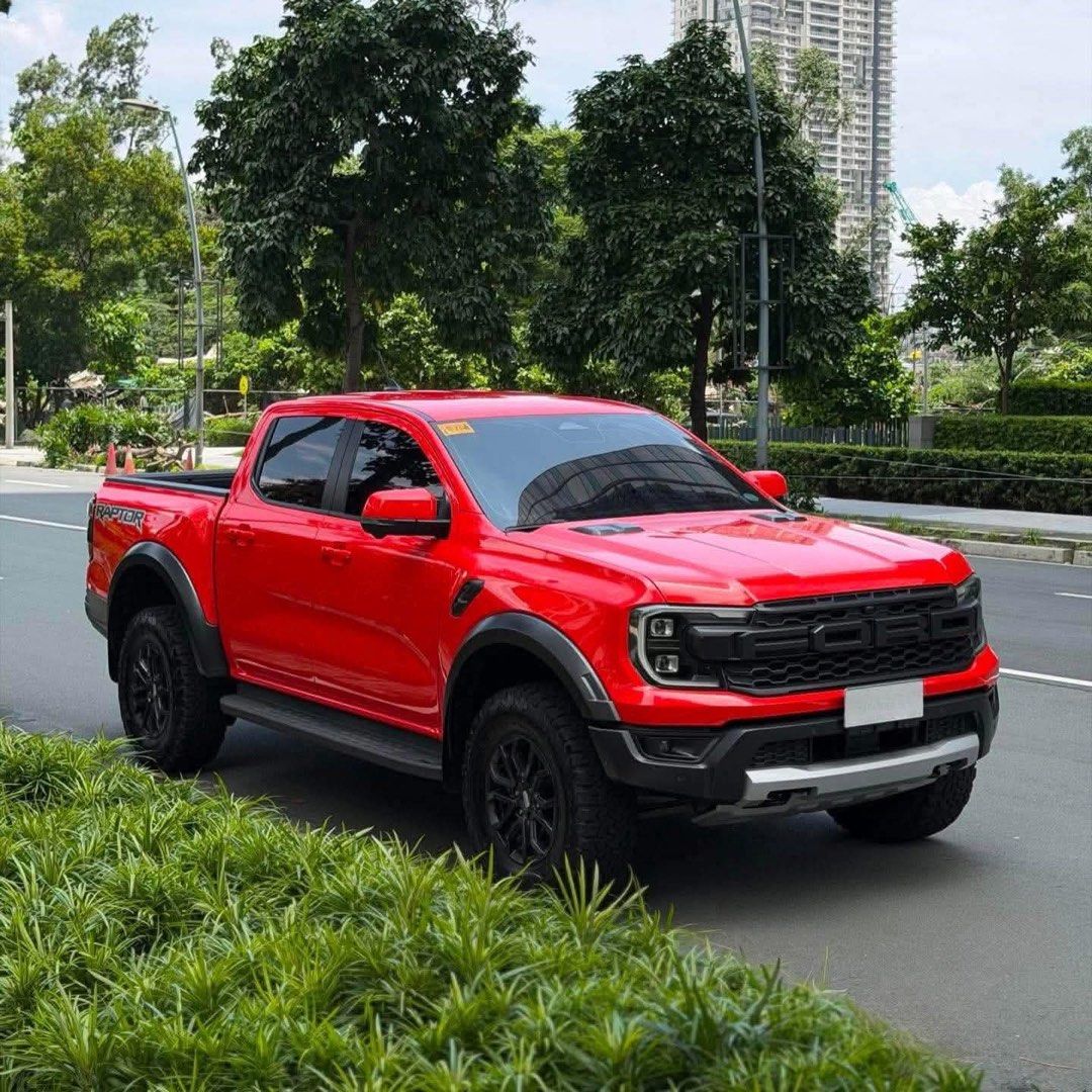 Ford Ranger Raptor 4x4 Auto (Category: Used Cars) located in Manila. Submitted by quality_cars (Listing ID 1456784274, Image 2). Description: ‼️FOR SALE‼️ ‼️CASH - TRADE - FINANCING‼️ Ford Raptor 4x4 2024 Model Automatic Transmission 17,xxx Mileage Diesel Engine CODE ORANGE Push Start Button BF Goodrich Tires #7 ending plate. Thursday coding 2 Keys All Stock / All Original Brandnew Condition Fresh In and Out First owner acquired Casa Maintained C