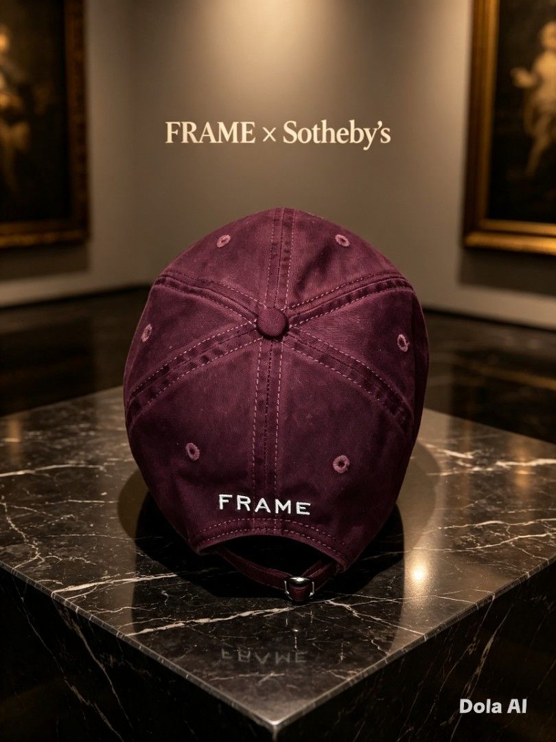 FRAME X Sotheby's Baseball Cap (Category: Caps & Hats) located in Bulacan. Submitted by ssirc (Listing ID 1456918342, Image 3). Description: FRAME X SOTHEBY'S BASEBALL CAP EXCELLENT CONDITION 1599 +SF PAYMENT 1ST GCASH J&T‼️.